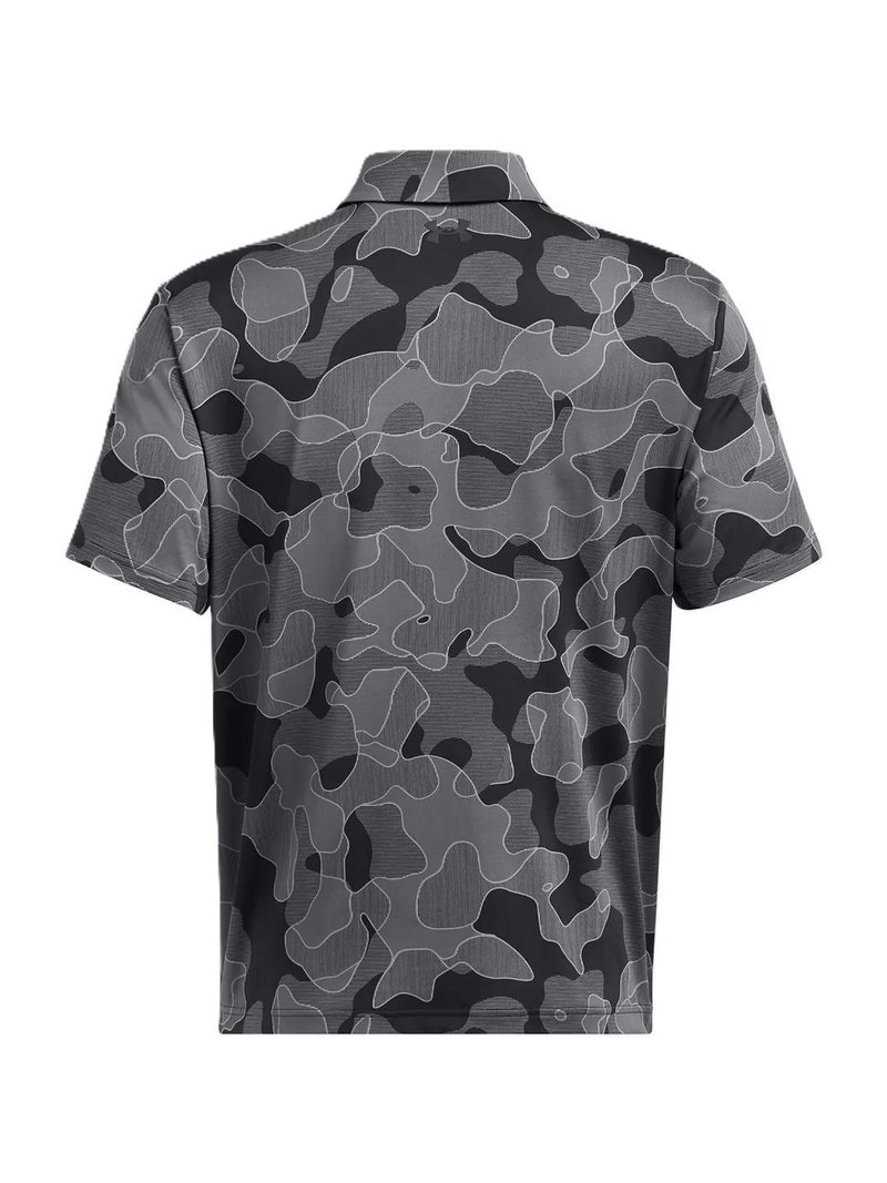 Under Armour Playoff 3.0 Printed polo homme, noir