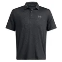 Under Armour Playoff 3.0 Printed polo homme, anthracite/black/castlerock