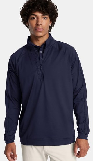 Under Armour Storm Midlayer 1/2 Zip sweat homme, midnight navy/white