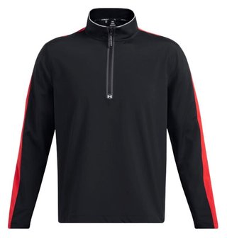 Under Armour Storm Windstrike 1/2-Zip veste homme, noir/rouge
