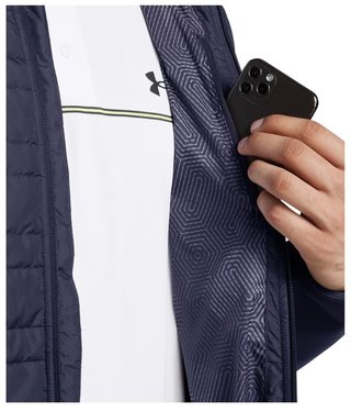 Under Armour Drive Pro Insulated veste homme, midnight navy/metallic silver