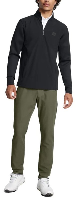 Under Armour Drive Pro Storm Hybrid 1/2-Zip sweat homme, noir