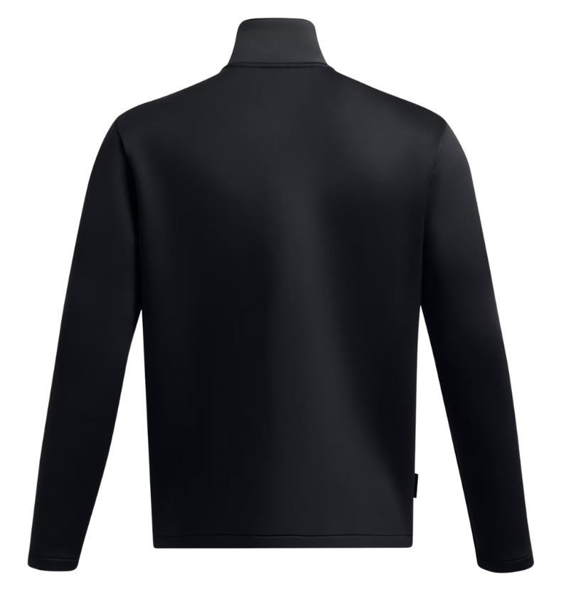 Under Armour Drive Pro Storm Hybrid 1/2-Zip sweatshirt homme, anthracite/noir/argent métallique