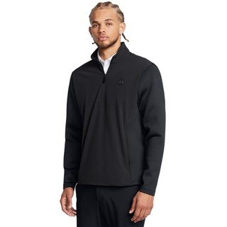 Under Armour Drive Pro Storm Hybrid 1/2-Zip sweatshirt homme, anthracite/noir/argent métallique