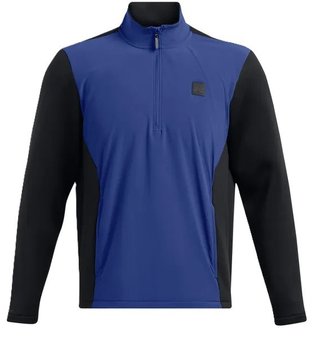 Under Armour Drive Pro Storm Hybrid 1/2-Zip sweatshirt homme, bleu