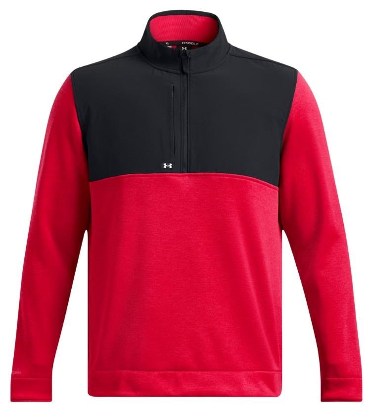 Under Armour Drive Storm SweaterFleece sweat homme, rouge/noir