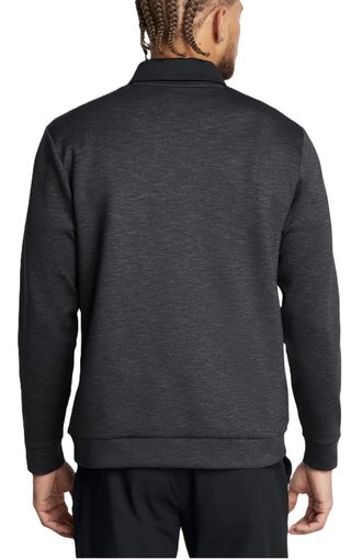 Under Armour Drive Midlayer Crew sweat-shirt homme, noir