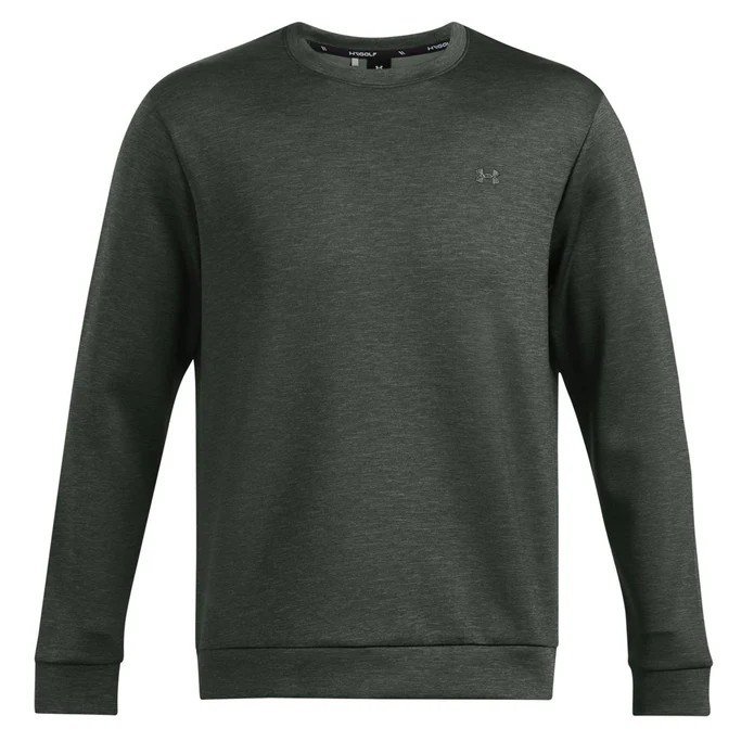 Under Armour Drive Midlayer Crew sweat-shirt homme, forest green