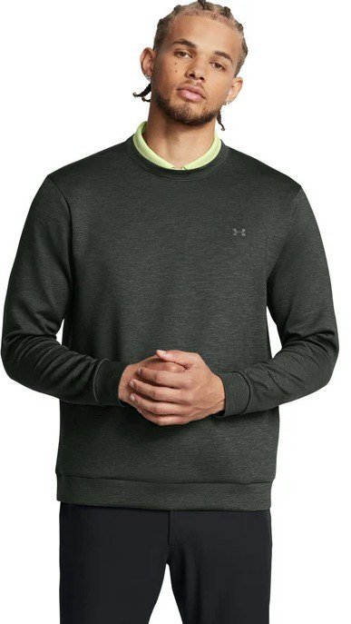 Under Armour Drive Midlayer Crew sweat-shirt homme, forest green