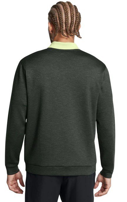 Under Armour Drive Midlayer Crew sweat-shirt homme, forest green