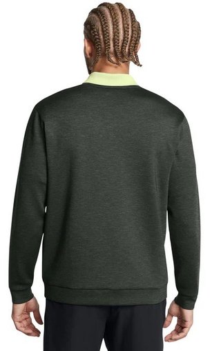 Under Armour Drive Midlayer Crew sweat-shirt homme, forest green