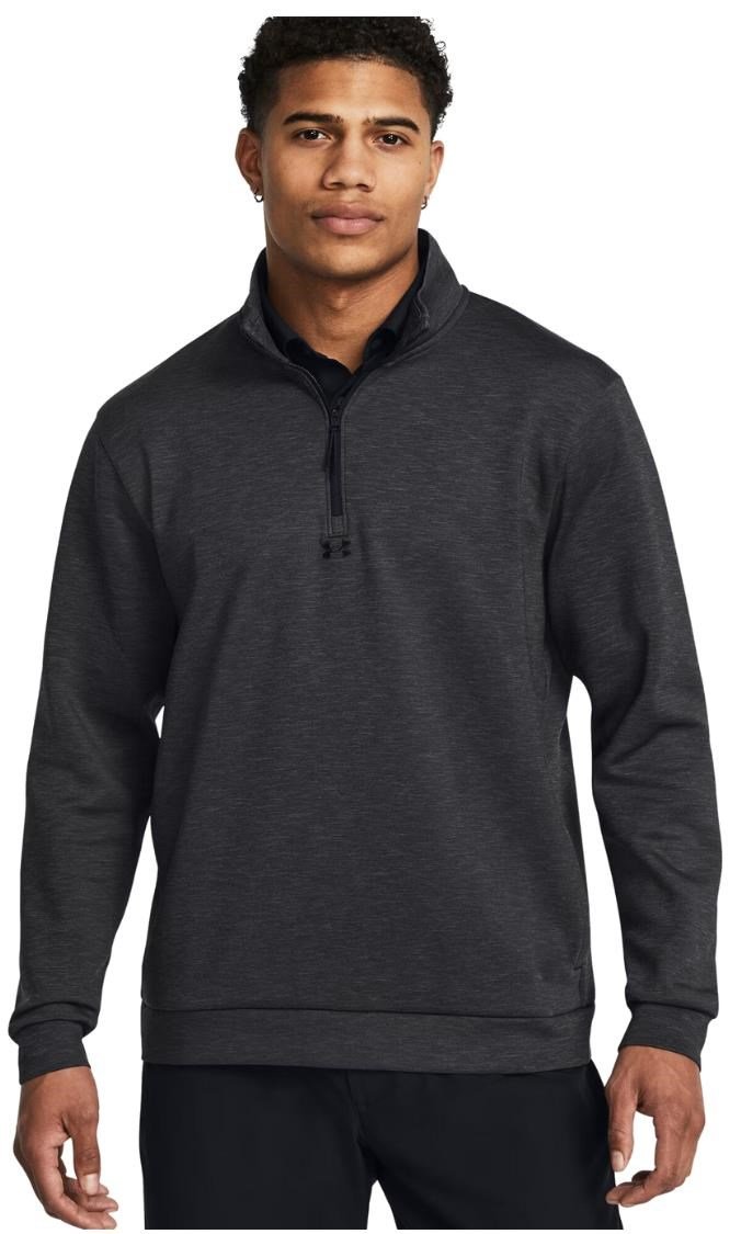 Under Armour Drive pull-over homme, noir/anthracite
