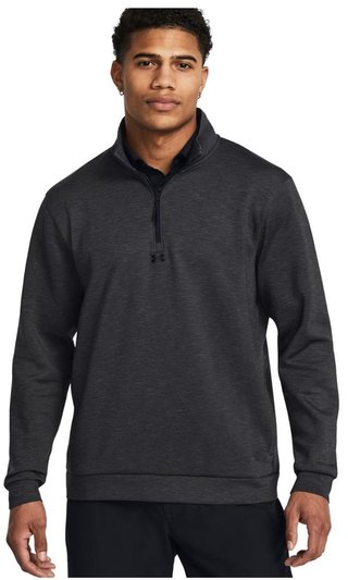 Under Armour Drive pull-over homme, noir/anthracite