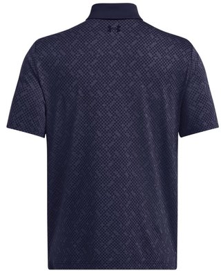 Under Armour Playoff 3.0 Check Jacquard polo homme, midnight navy