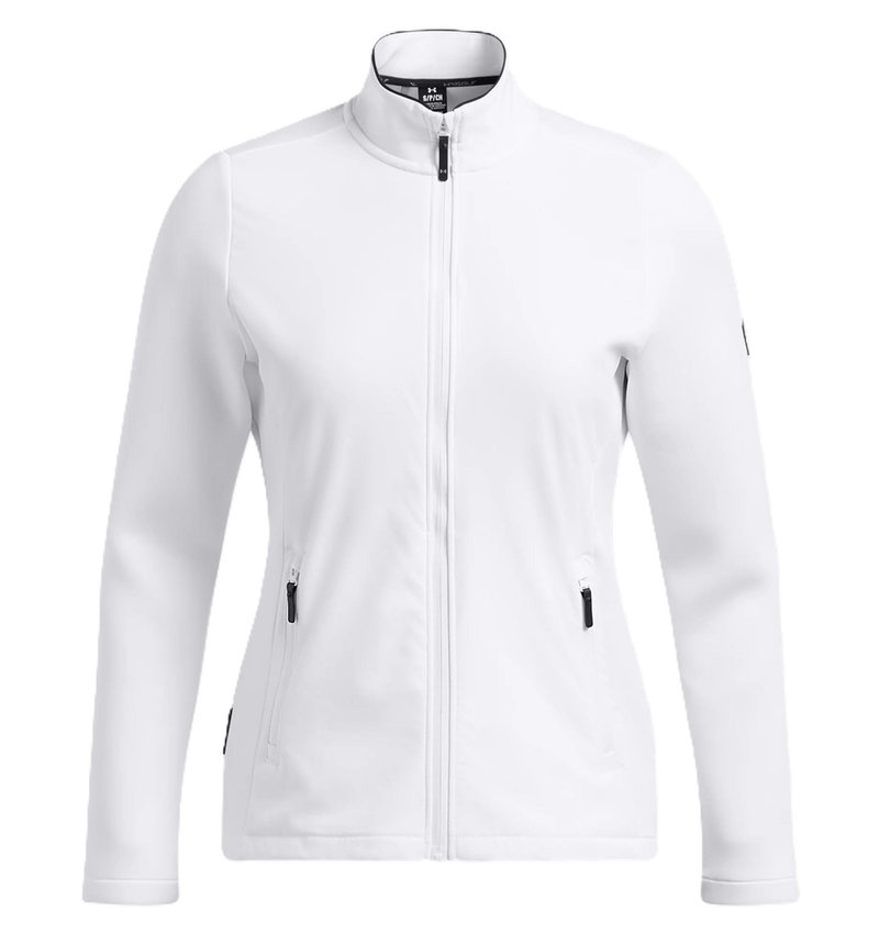 Under Armour Drive Pro Storm Hybrid full zip veste femme, blanc