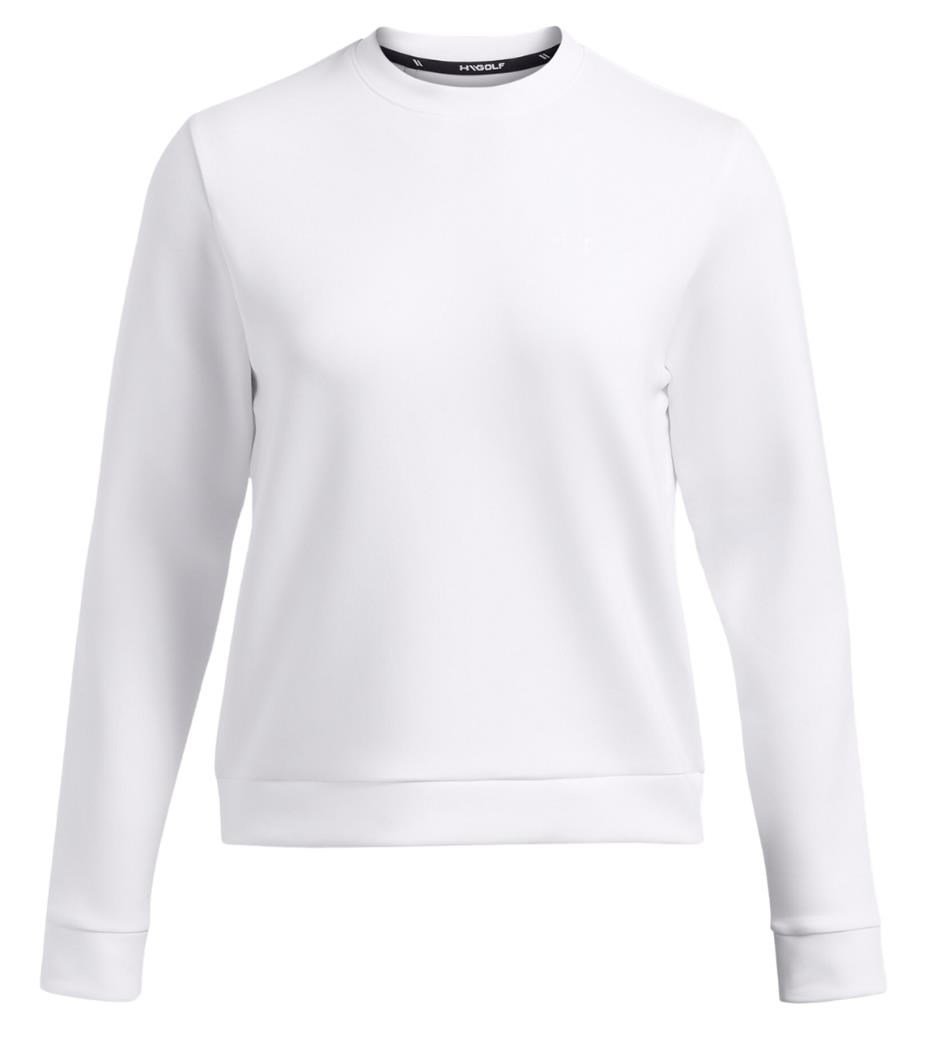 Under Armour Drive Midlayer Crew sweatshirt femme, blanc
