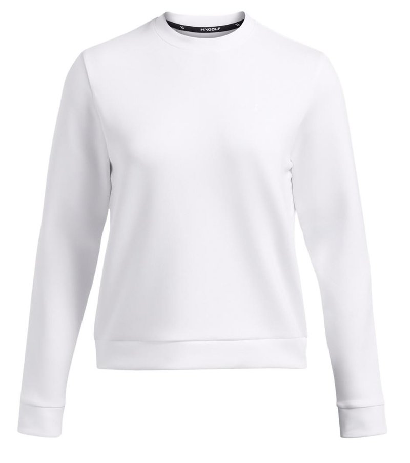 Under Armour Drive Midlayer Crew sweatshirt femme, blanc