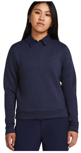 Under Armour Drive Midlayer Crew sweatshirt femme, midnight navy