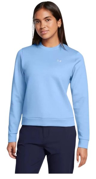 Under Armour Drive Midlayer Crew sweat-shirt femme, nimbus blue