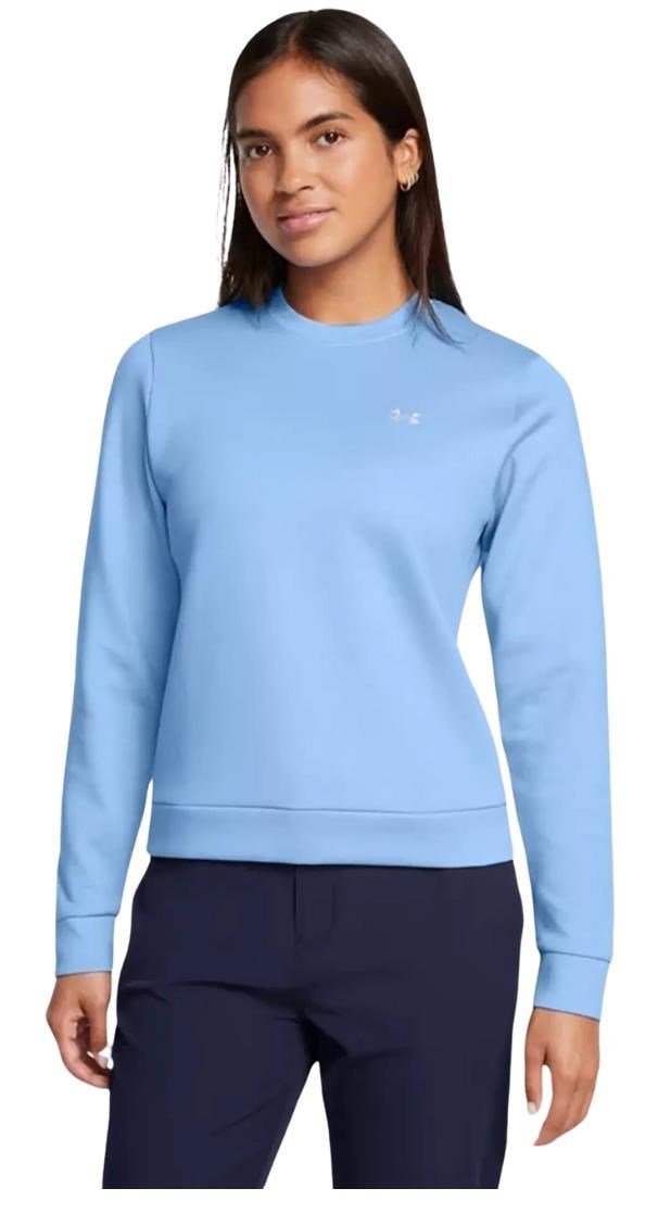 Under Armour Drive Midlayer Crew sweat-shirt femme, nimbus blue