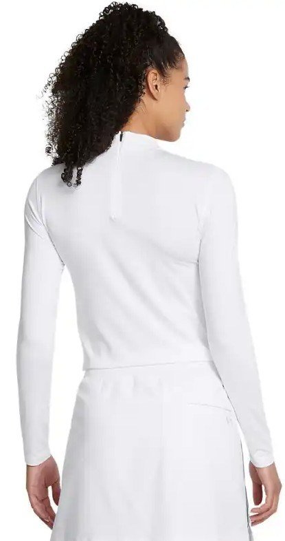Under Armour Drive Long Sleeve Mock t-shirt femme, blanc