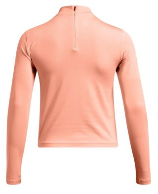 Under Armour Drive Long Sleeve Mock t-shirt femme manches longues, orange flamboyant