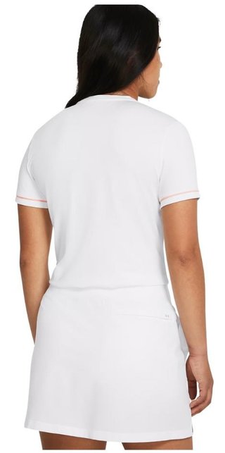Under Armour Playoff 3.0 Novelty polo femme, blanc/orange flarer