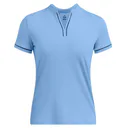 Under Armour Playoff 3.0 Novelty polo femme, horizon blue/midnight navy
