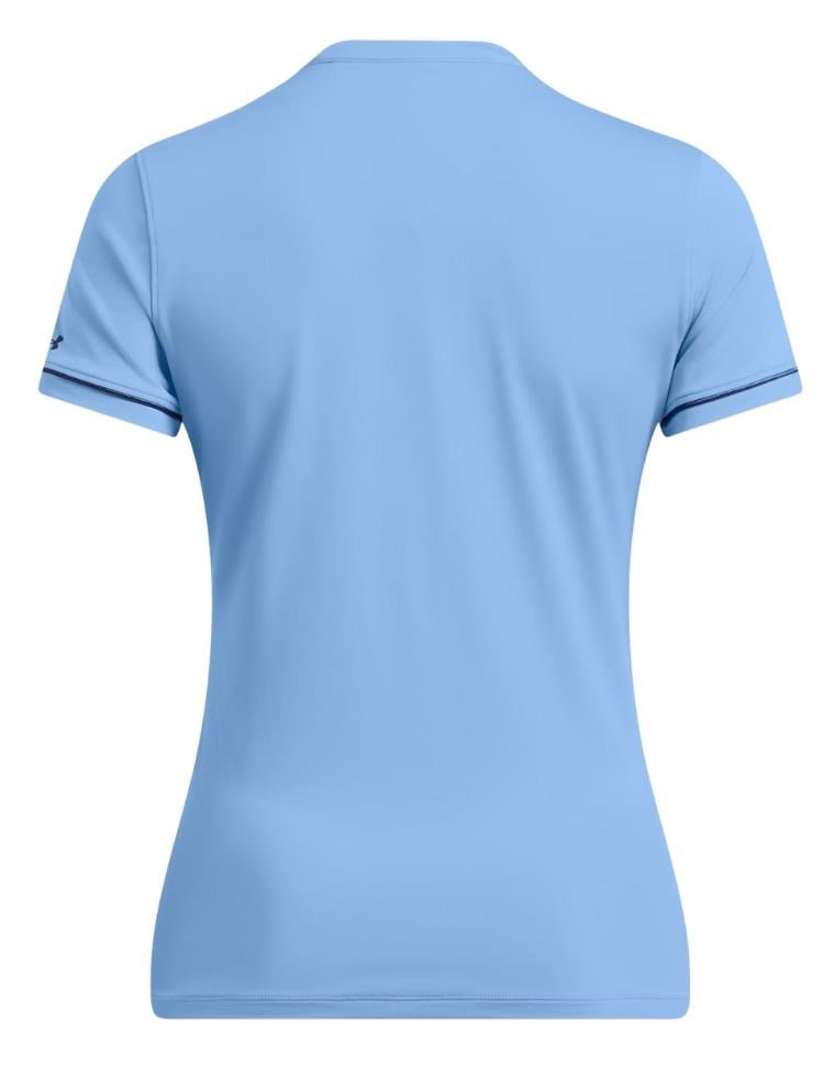 Under Armour Playoff 3.0 Novelty polo femme, horizon blue/midnight navy