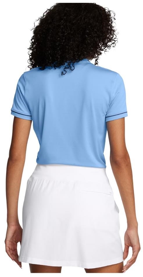 Under Armour Playoff 3.0 Novelty polo femme, horizon blue/midnight navy