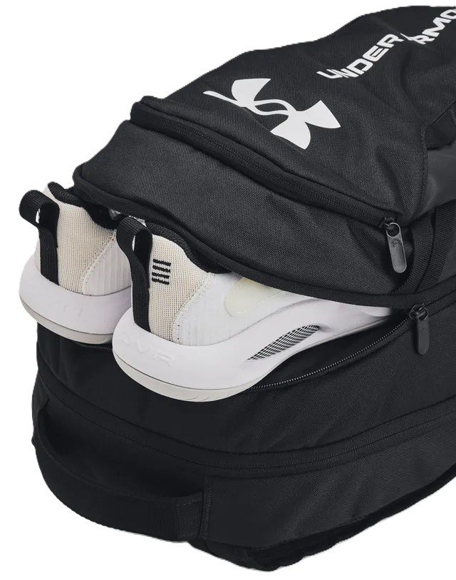 Under Armour Hustle 6.0 Backpack unisexe, noir