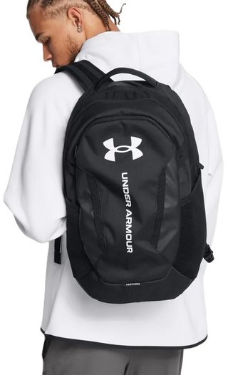 Under Armour Hustle 6.0 Backpack unisexe, noir