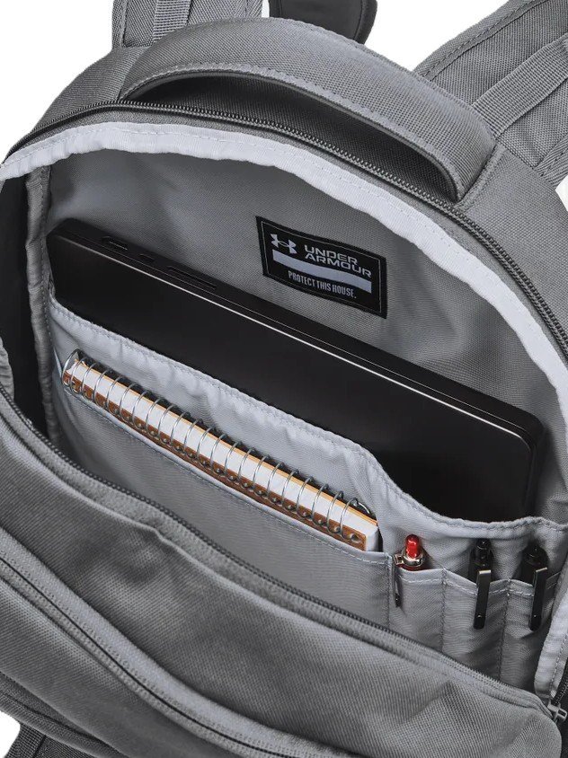 Under Armour Hustle 6.0 Backpack unisexe, gris