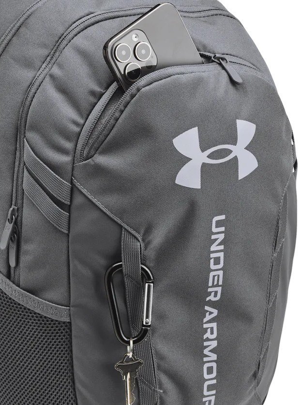 Under Armour Hustle 6.0 Backpack unisexe, gris