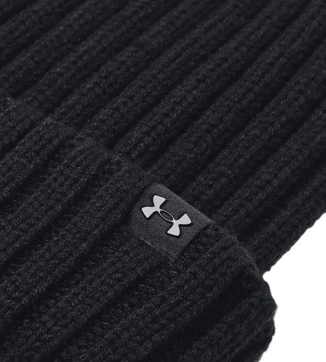 Under Armour Halftime Pom Beanie bonnet d'hiver femme, noir