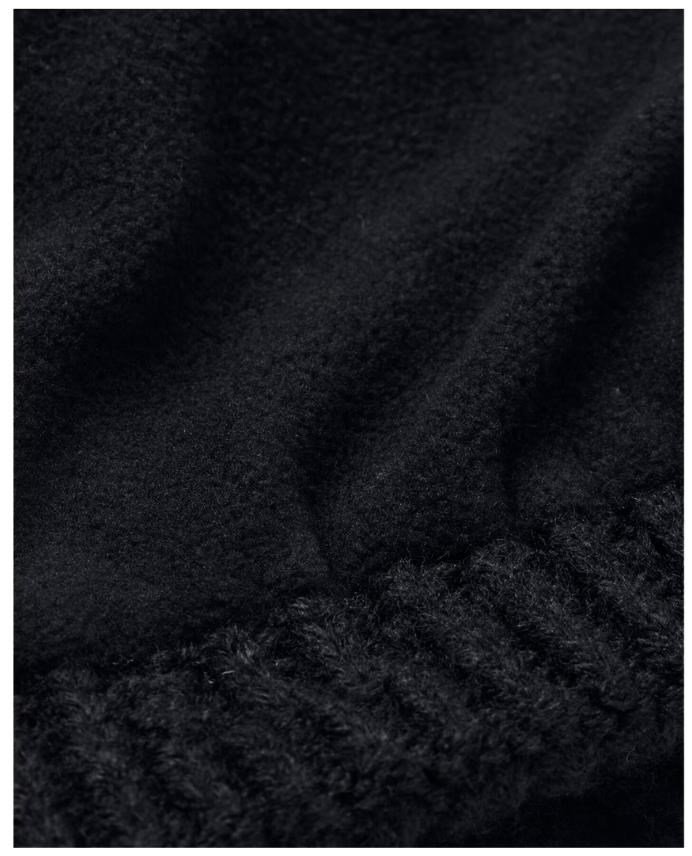 Under Armour Halftime Cable Knit bonnet femme, noir