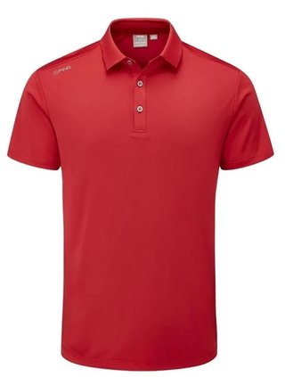 PING Lindum polo homme, rich red