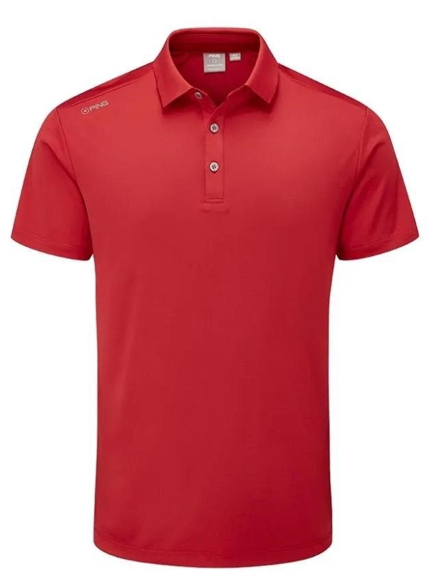 PING Lindum polo homme, rich red