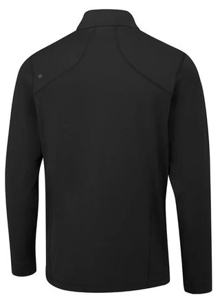 PING Latham Half Zip pull homme mi-couche, noir