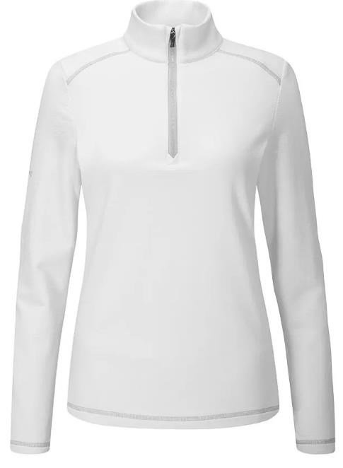 PING Sonya Fleece sweatshirt femme, blanc