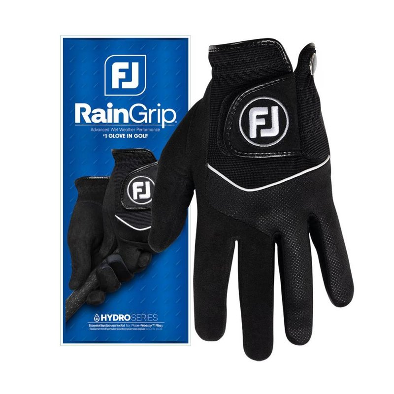 FootJoy RainGrip 24 gant de golf homme, noir