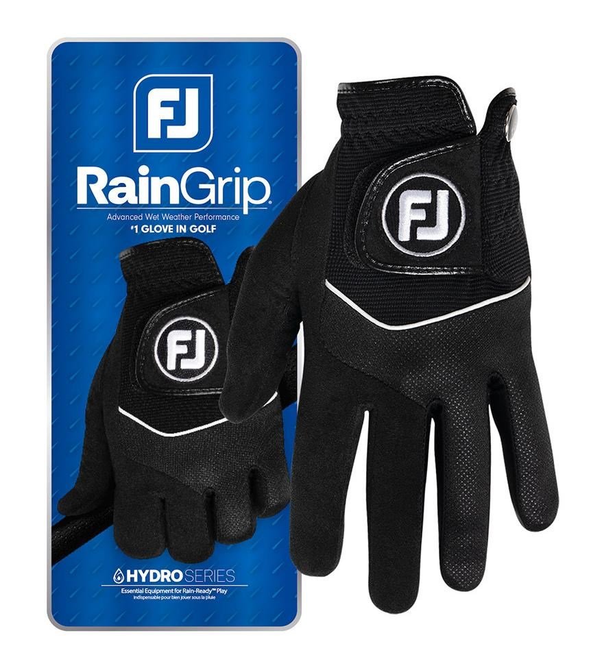 FootJoy RainGrip gant de golf femme, noir
