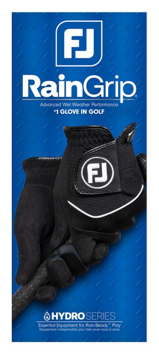 FootJoy RainGrip gant femme (1 paire), noir