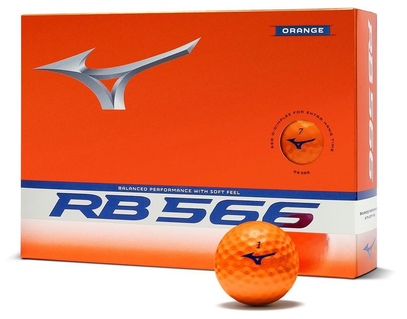 Mizuno RB 566 balles de golf, orange