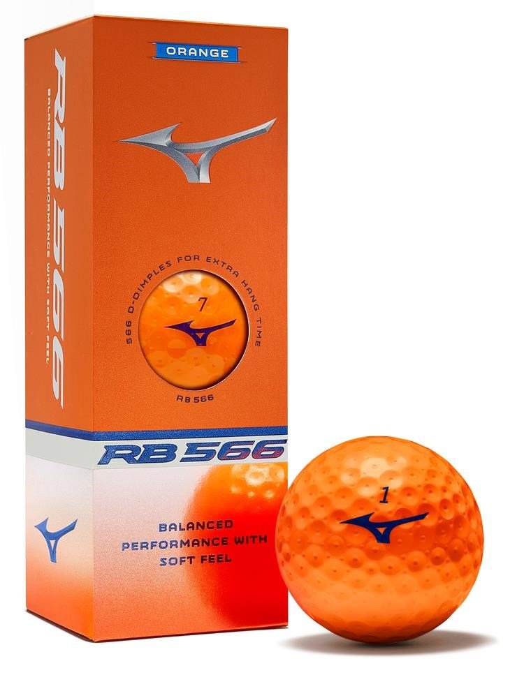 Mizuno RB 566 balles de golf, orange