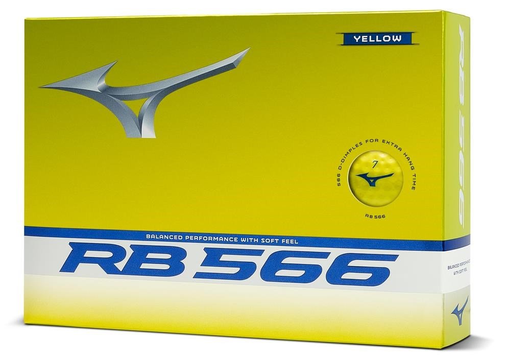 Mizuno RB 566 balles de golf, jaunes