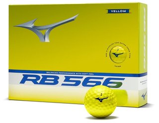 Mizuno RB 566 balles de golf, jaunes
