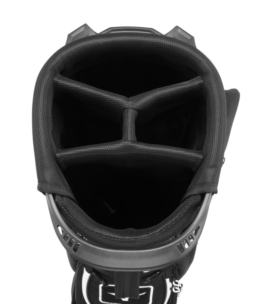 Mizuno BR-D3 stand bag, noir/blanc