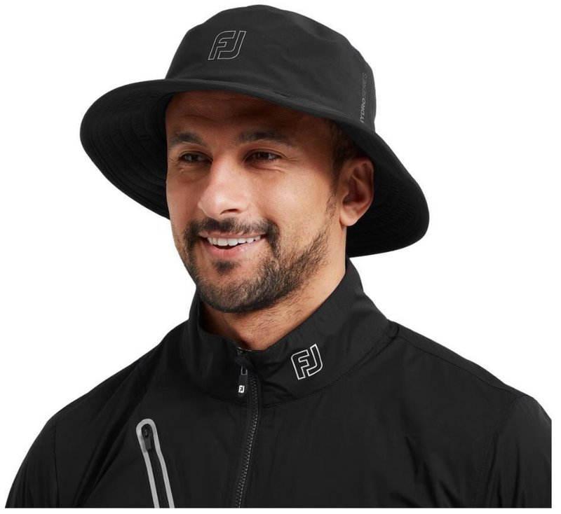 FootJoy HydroSeries chapeau bucket, noir
