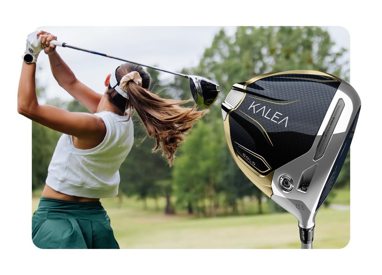 TaylorMade Kalea Gold driver femme
